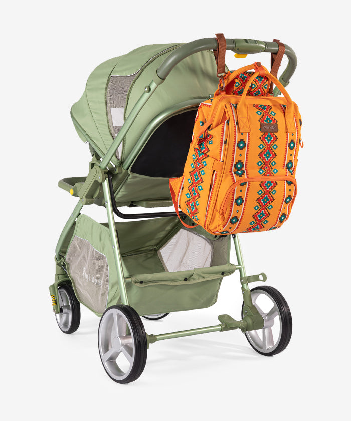 Wrangler Aztec Southwestern Print Diaper Bag