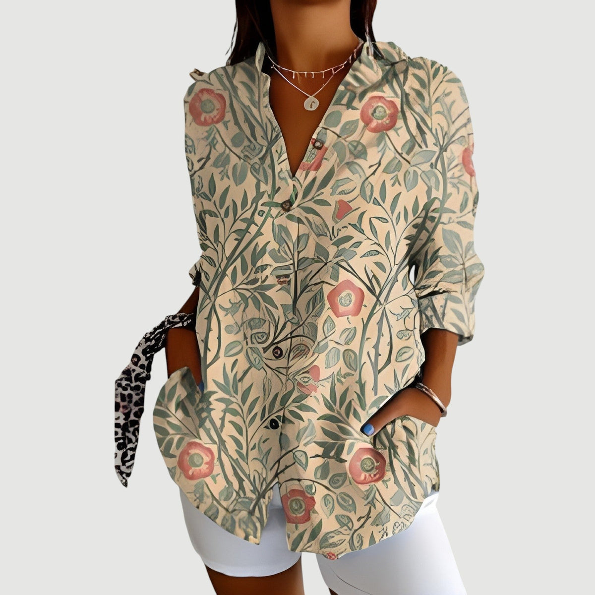Nora™ | Artistic Bloom Bluse
