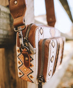 Wrangler Aztec Printed Crossbody Purse
