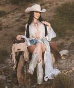 Wrangler Tooled Fringe Crossbody Bag - Limited Stock