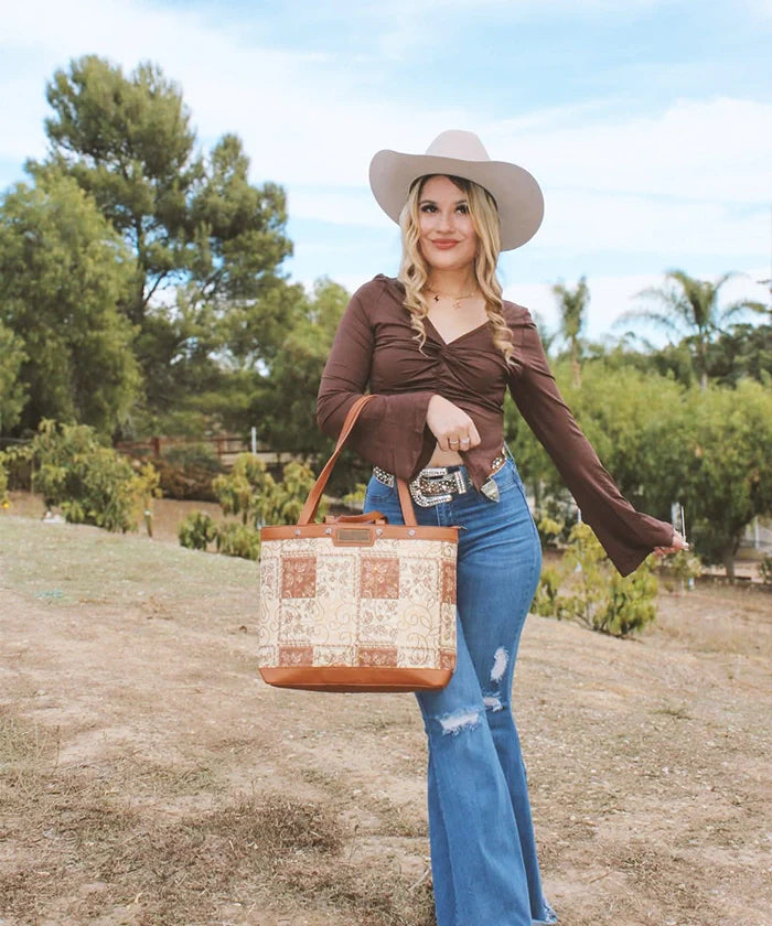 Wrangler Paisley Carry Tote Bag Collection