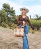 Wrangler Paisley Carry Tote Bag Collection