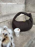 Aurelia™ Woven Suede Bag – Soft Sophistication with Distinctive Charm