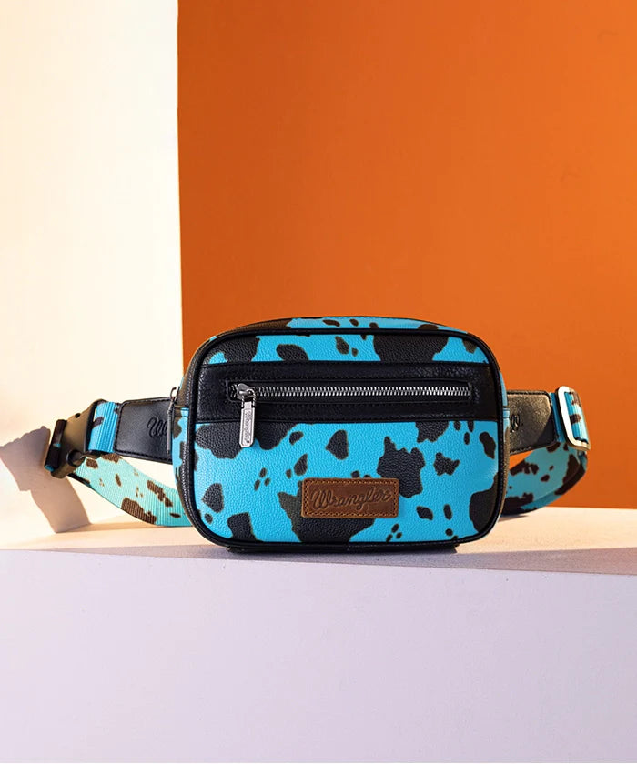 Wrangler Cow Print Belt Bag