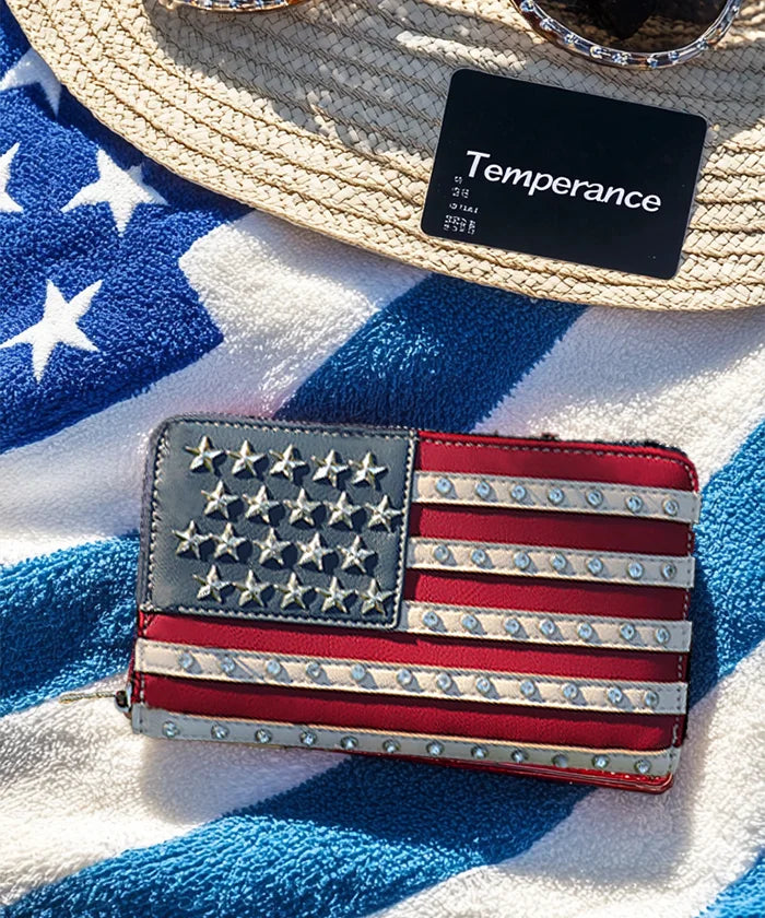 Montana West American Flag Wallet