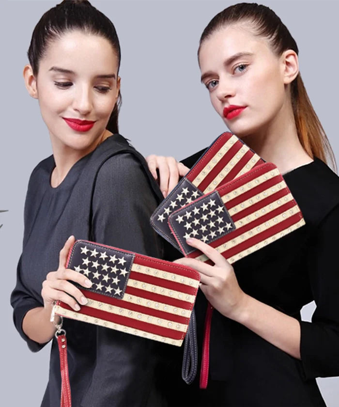 Montana West American Flag Wallet