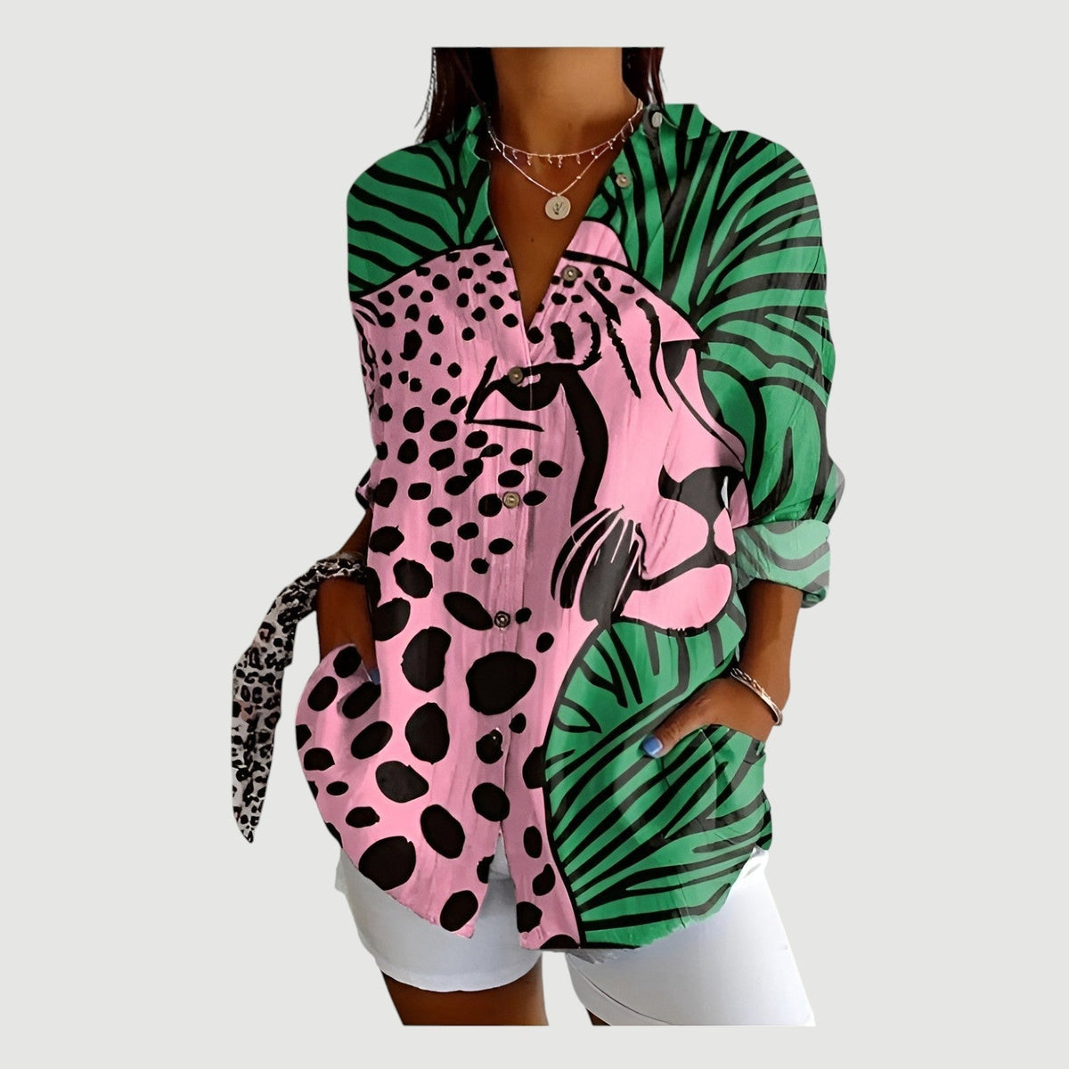 Vera™ | Artistic Blomst Bluse