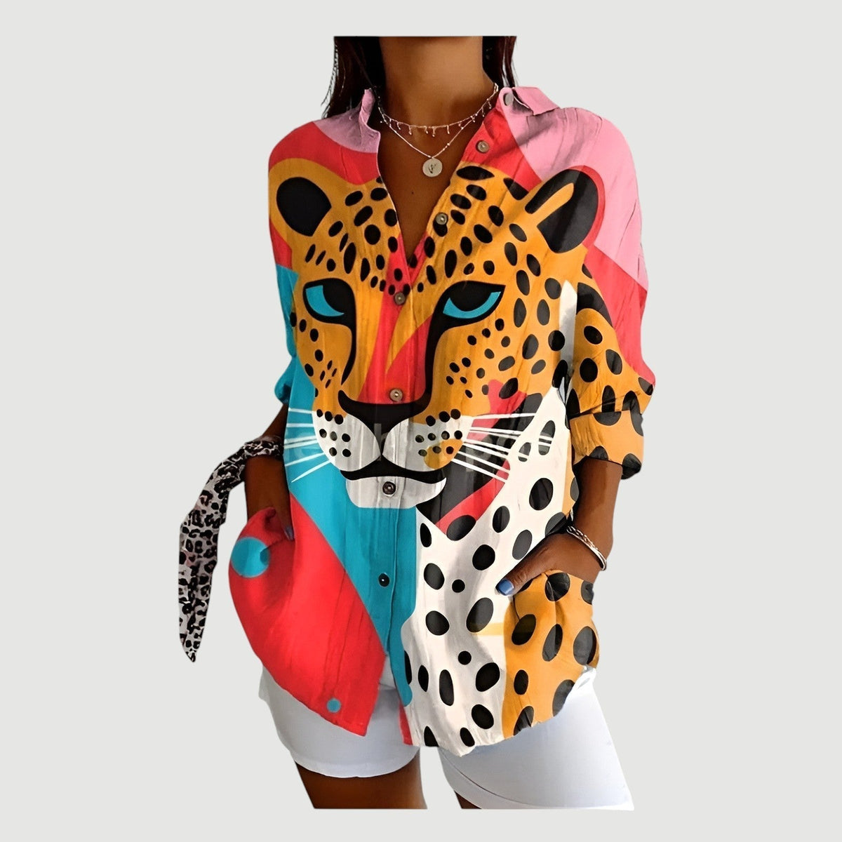 Dagna™ | Artistic Blomster Bluse