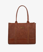 Wrangler Wide Cow Print Tote Bag