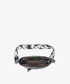 Wrangler Zippered Cow Print Crossbody Bag