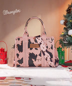 Wrangler Cow Print Concealed Crossbody Bag