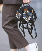 Wrangler Aztec Knitted Backpack