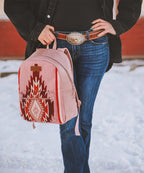Wrangler Aztec Knitted Backpack