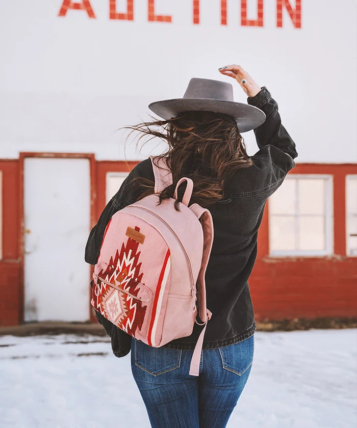 Wrangler Aztec Knitted Backpack