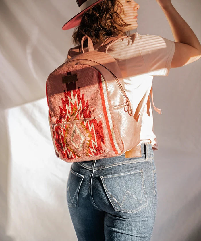 Wrangler Aztec Knitted Backpack