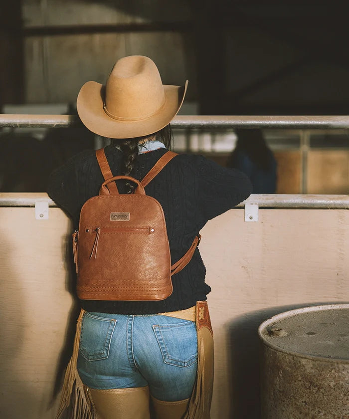 Wrangler Dome Zippered Backpack