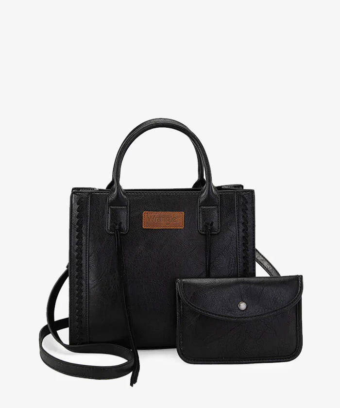 Wrangler Cowhide Purse and Wallet Set
