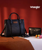 Wrangler Cowhide Purse and Wallet Set