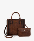 Wrangler Cowhide Purse and Wallet Set