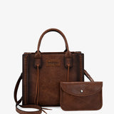 Wrangler Cowhide Purse and Wallet Set
