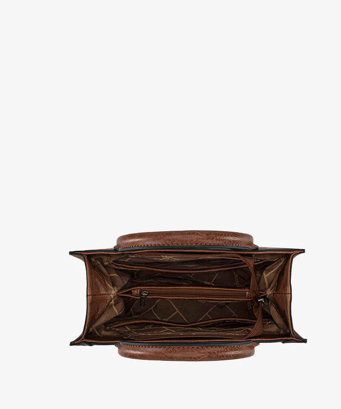 Wrangler Cowhide Purse and Wallet Set