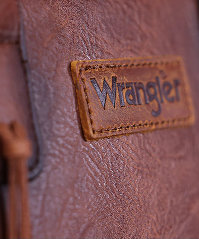 Wrangler Cowhide Purse and Wallet Set