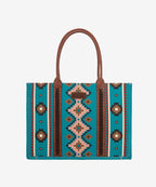 Wrangler Southwestern Crossbody Tote Bag