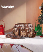 Wrangler Aztec Printed Crossbody Purse