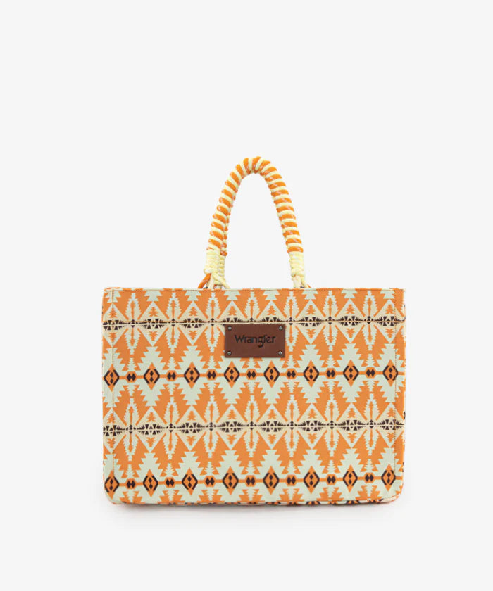 Wrangler Southwestern Print Tote Bag